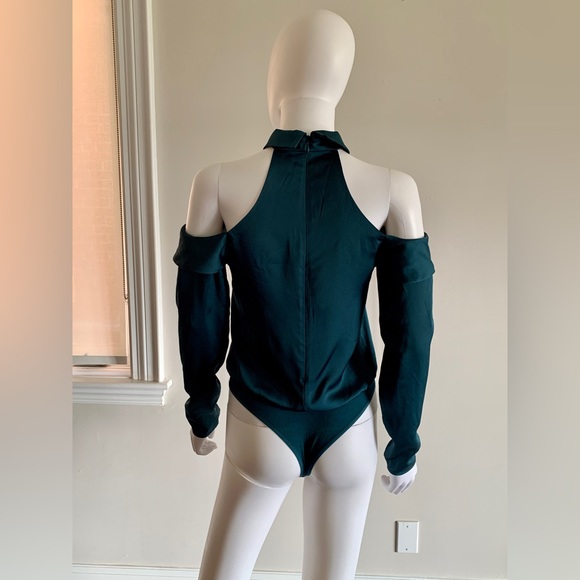 Marciano Calie Long-Sleeved Bodysuit in Forest Green - Picture 5 of 9